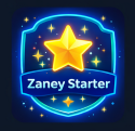Zaney Starter Badge