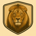 Lion Badge