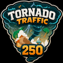 Tornado Traffic 250 Badge
